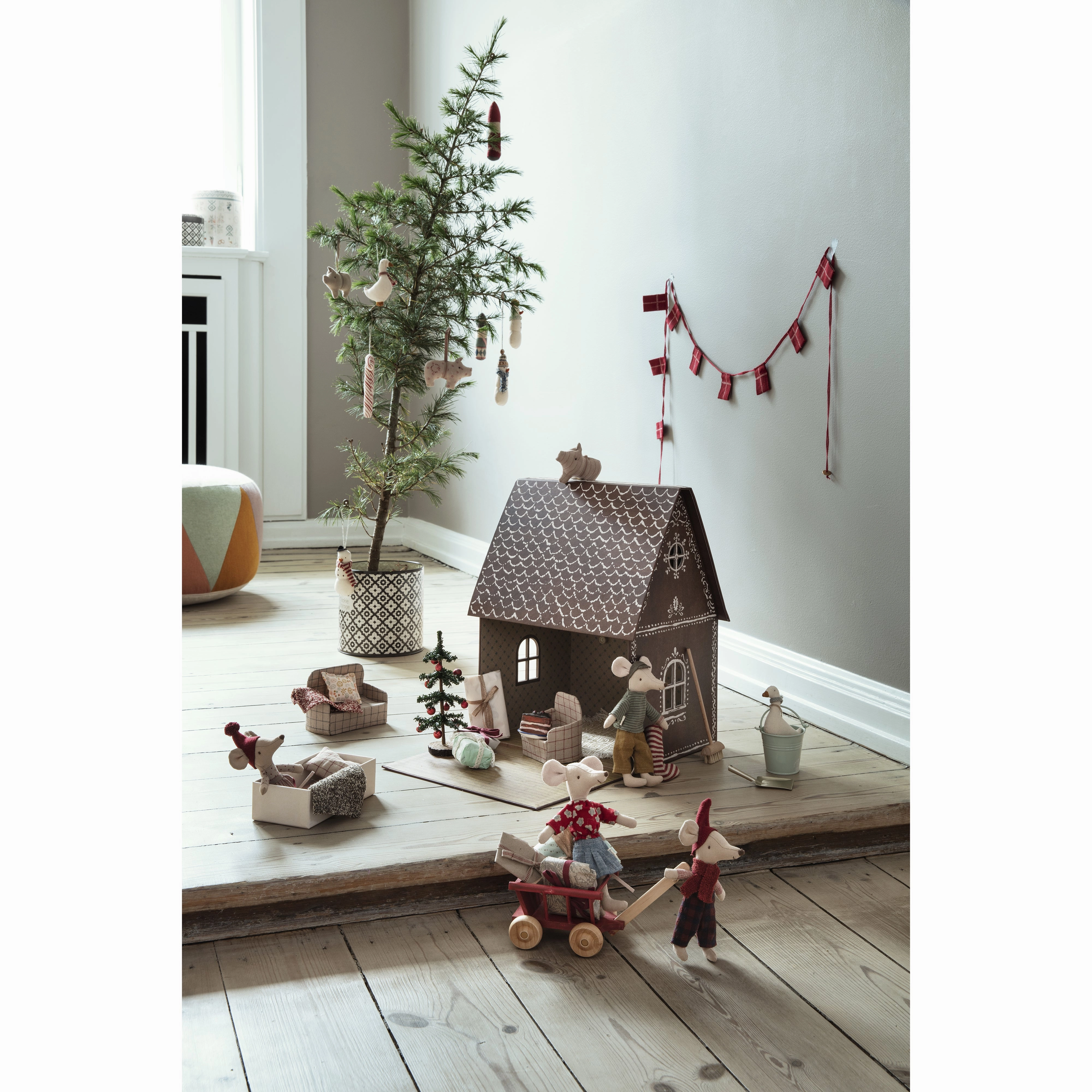 Babykids_Maileg_Toys Maileg Metal Ornaments Pig (1pc)