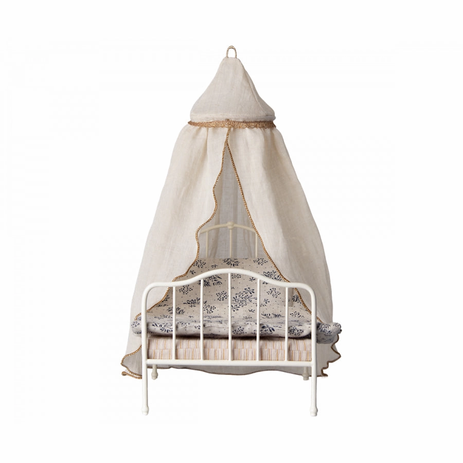 Babykids_Maileg_Toys Maileg Miniature Bed Canopy - Cream