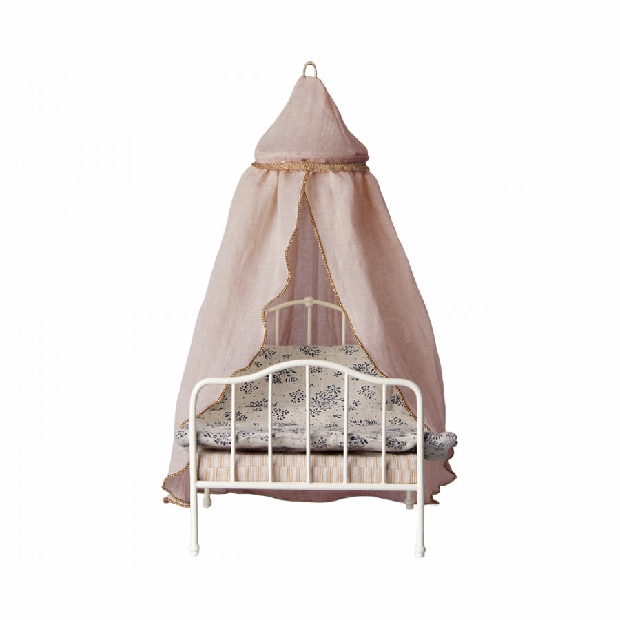 Babykids_Maileg_Toys Maileg Miniature Bed Canopy - Rose