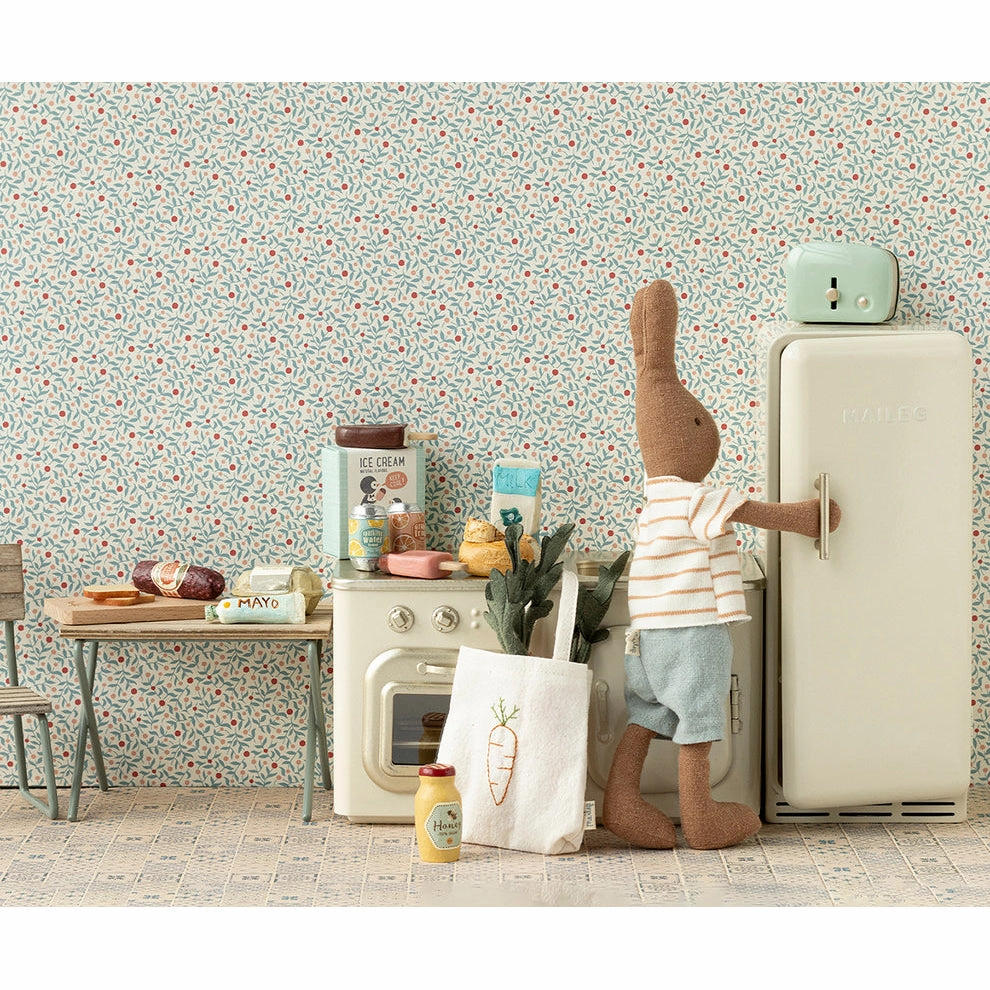 Babykids_Maileg_Toys Maileg Miniature Fridge - Off White