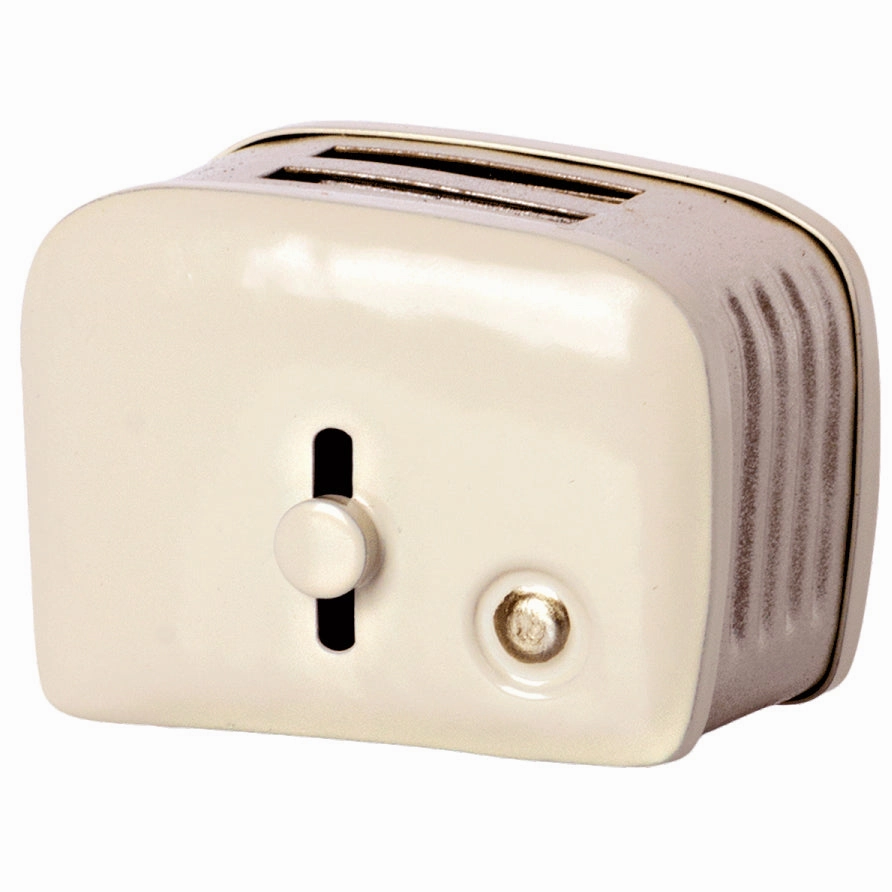 Babykids_Maileg_Toys Maileg Miniature Toaster & Bread Off White