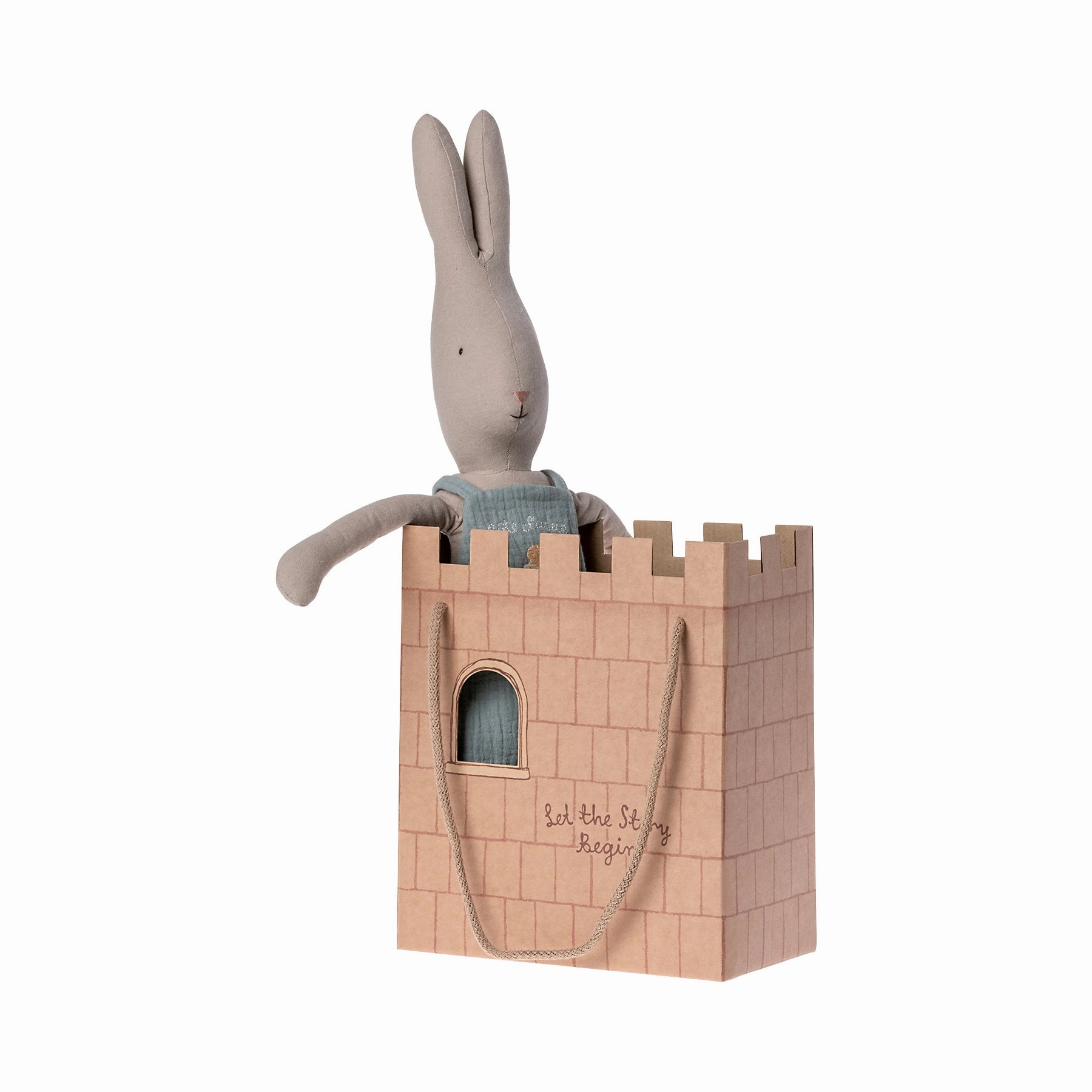 Babykids_Maileg_Toys Maileg Paper Bag Castle: Let The Story Begin - Rose