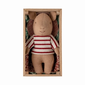 Babykids_Maileg_Toys Maileg Pig in Box, Baby - Girl