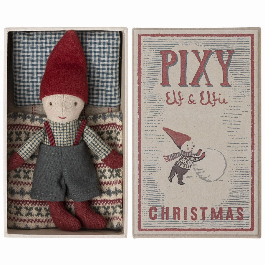 Babykids_Maileg_Toys Maileg Pixy Elf in Matchbox