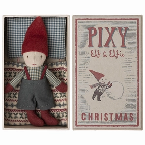 Babykids_Maileg_Toys Maileg Pixy Elf in Matchbox