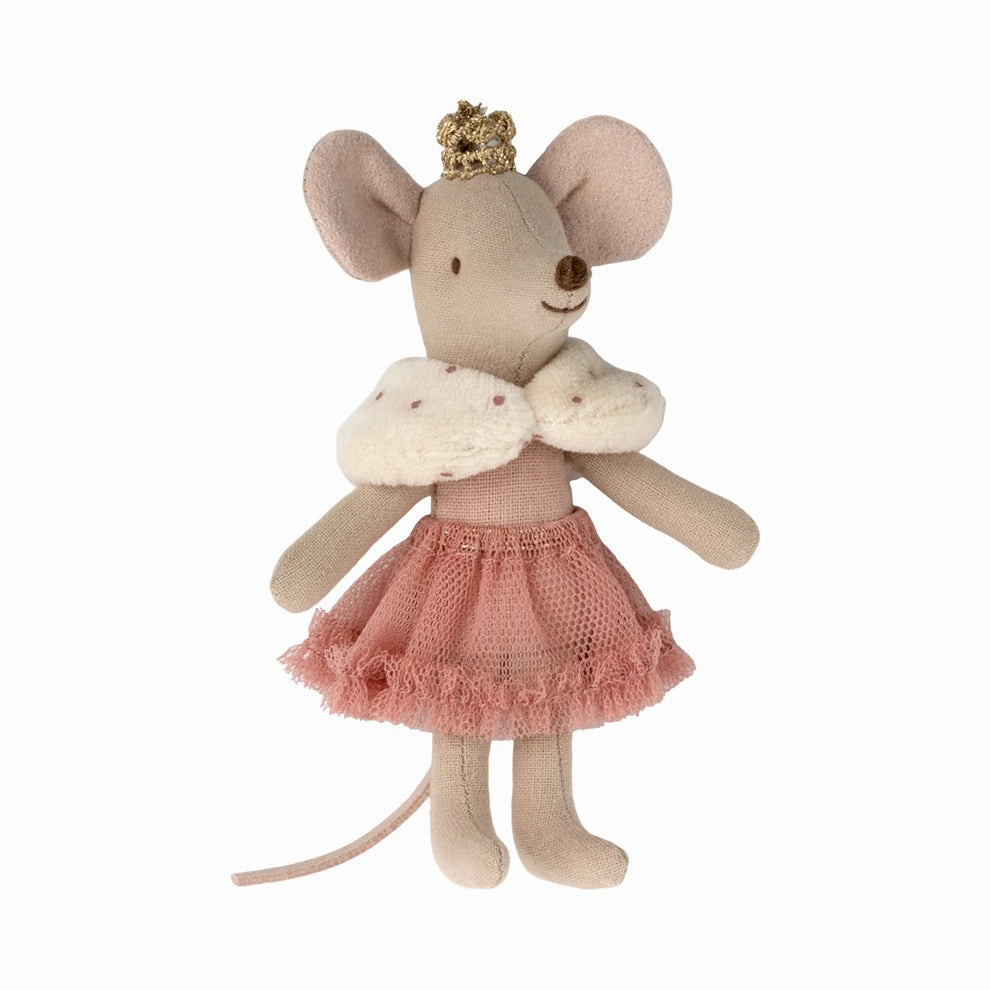 Babykids_Maileg_Toys Maileg Princess Mouse, Little Sister in Matchbox