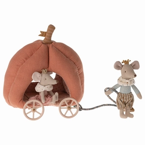 Babykids_Maileg_Toys Maileg Pumpkin Carriage, Mouse