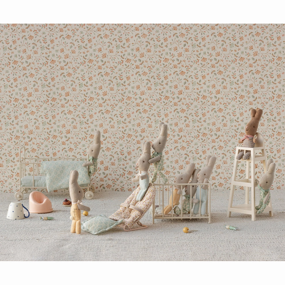Babykids_Maileg_Toys Maileg Rabbit, My - Yellow Check