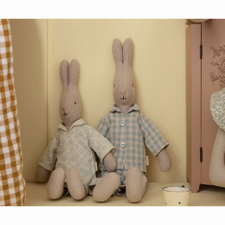 Babykids_Maileg_Toys Maileg Rabbit Size 2, Pyjamas