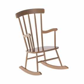 Babykids_Maileg_Toys Maileg Rocking Chair, Mini - Dark Powder