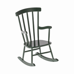 Babykids_Maileg_Toys Maileg Rocking Chair, Mouse - Dark Green
