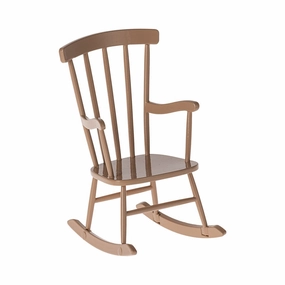 Babykids_Maileg_Toys Maileg Rocking Chair, Mouse - Dark Powder
