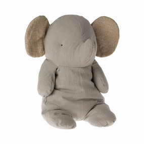 Babykids_Maileg_Toys Maileg Safari Friends, Big Elephant - Grey