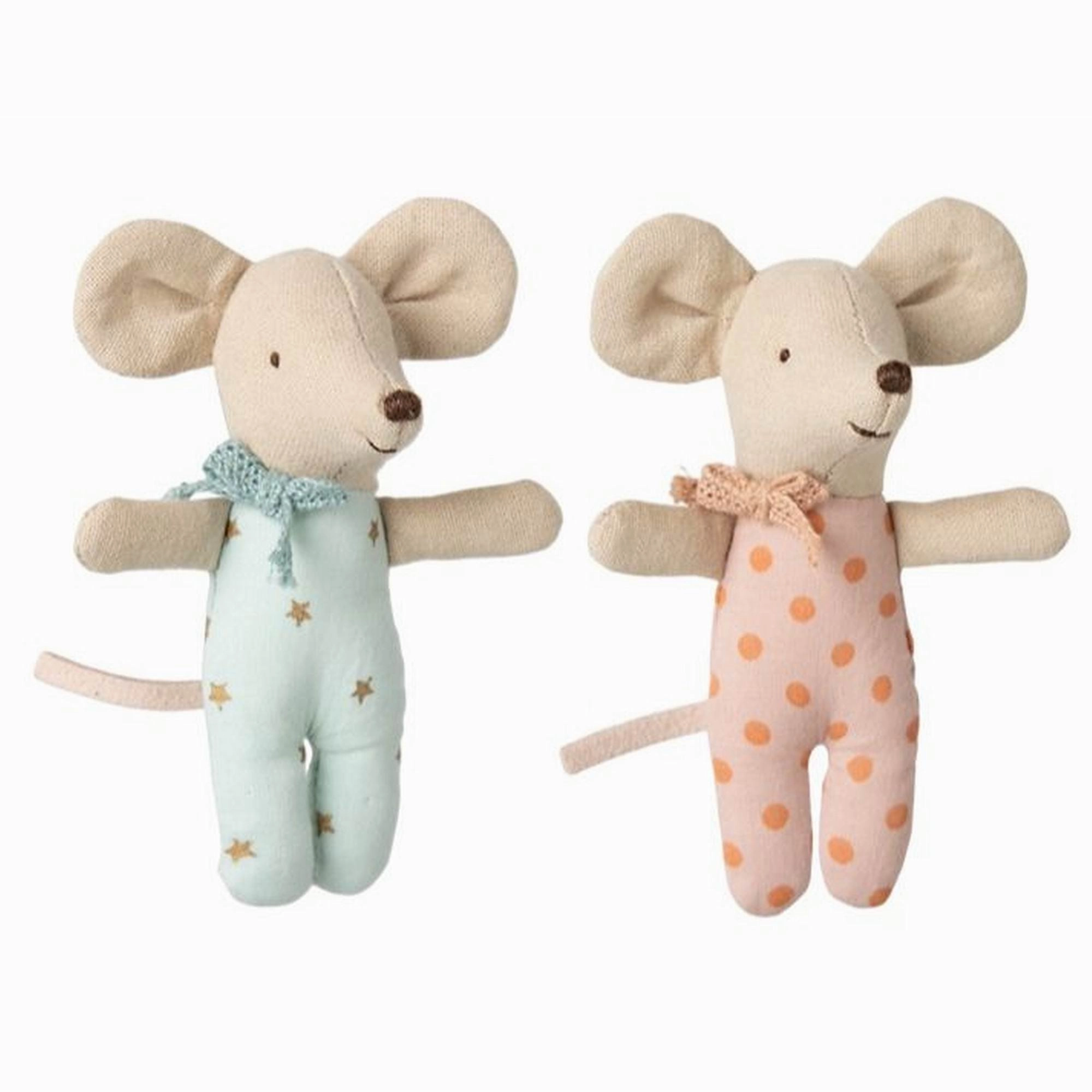 Babykids_Maileg_Toys Maileg Twins, Baby Mice in Matchbox