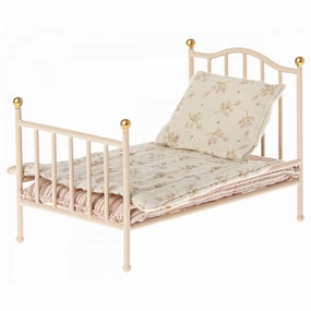 Babykids_Maileg_Toys Maileg Vintage Bed, Mouse - Rose
