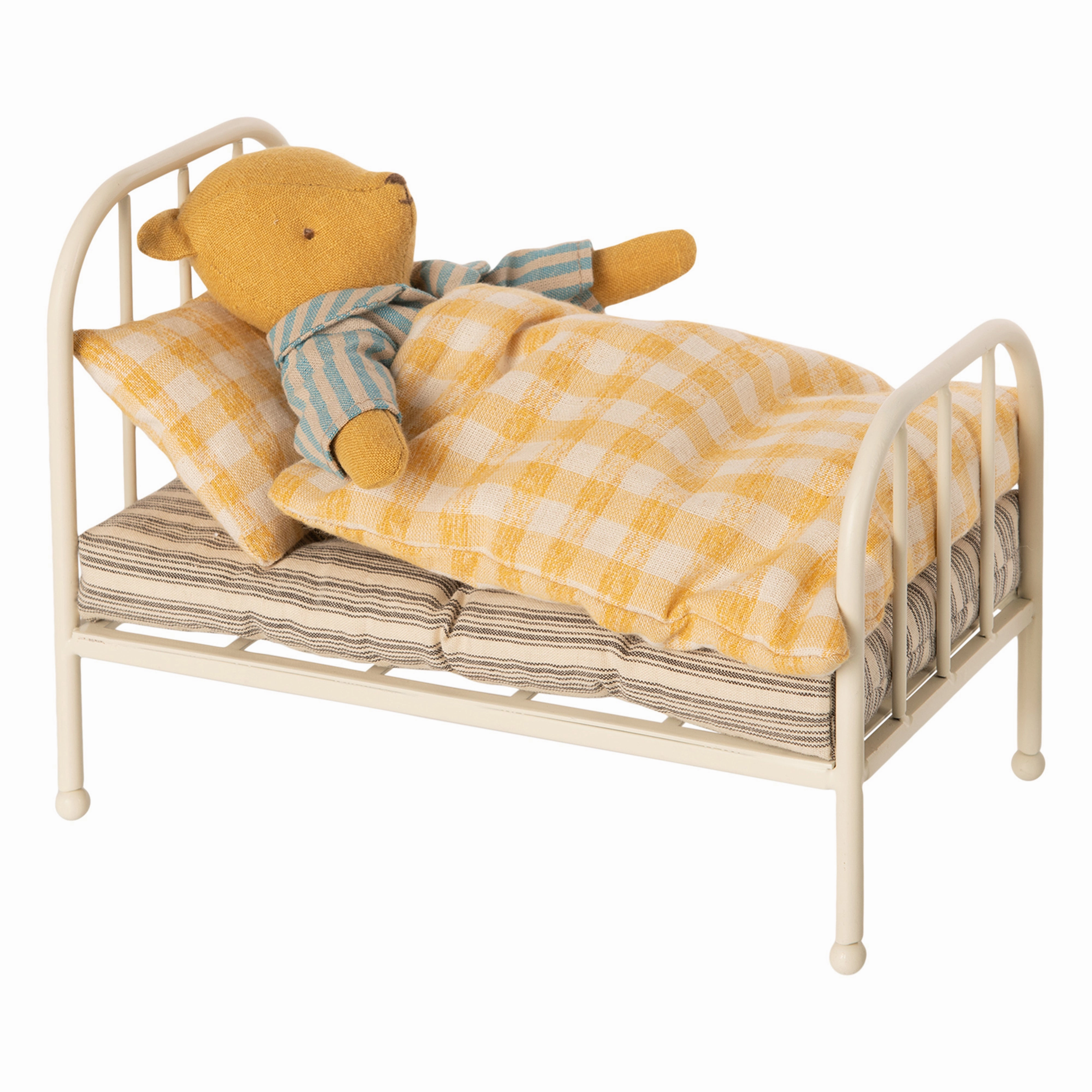Babykids_Maileg_Toys Maileg Vintage Bed Teddy Junior
