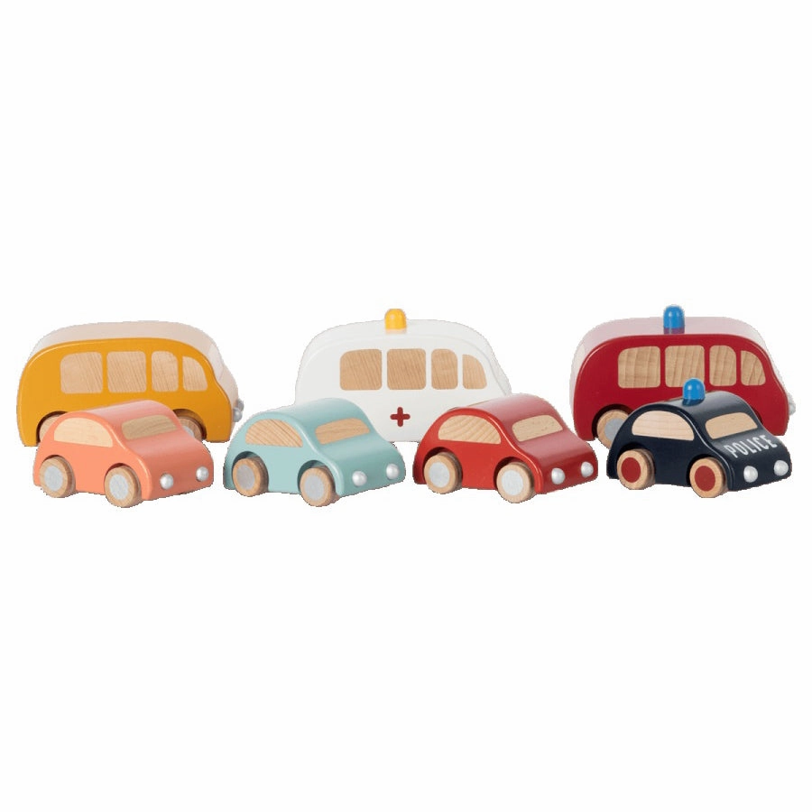 Babykids_Maileg_Toys Maileg Wooden Firetruck