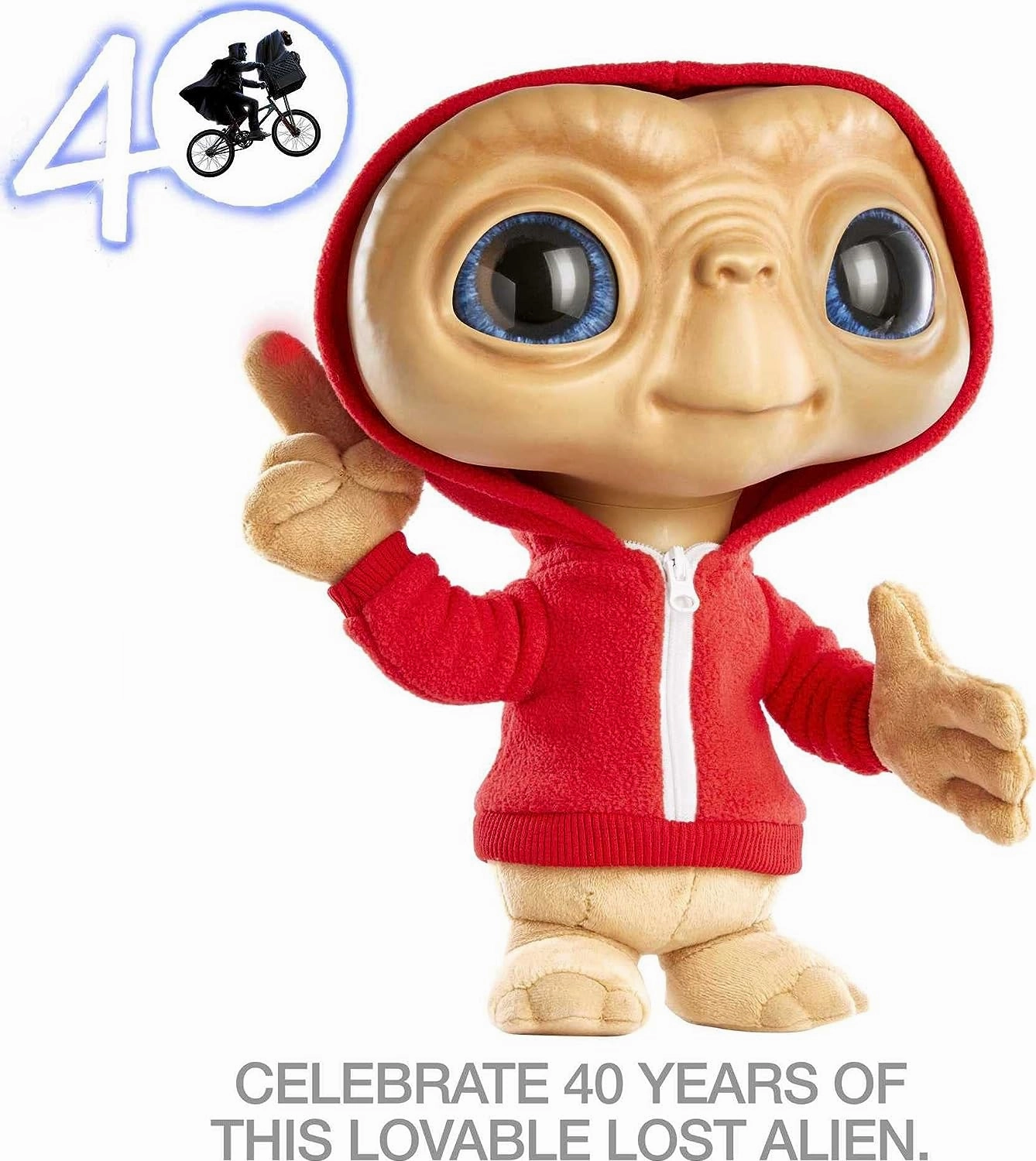 Babykids_Mattel_Toys ?E.T. The Extra-Terrestrial 40th Anniversary Plush Figure with Lights and Sounds