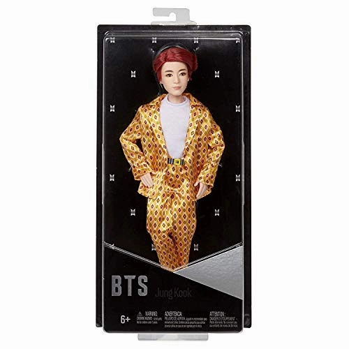 Babykids_Mattel_Toys Mattel BTS Jung Kook Idol Fashion Doll Collectible (GKC87)