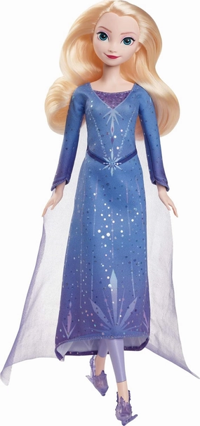 Babykids_Mattel_Toys Mattel Disney Frozen Elsa Ice-Skating Look Fashion Doll (JBG53)