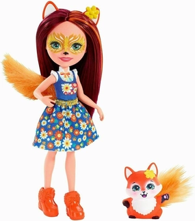 Babykids_Mattel_Toys Mattel Enchantimals Pop & Dierenvriendje Mini Backpack (15 cm Assorti)