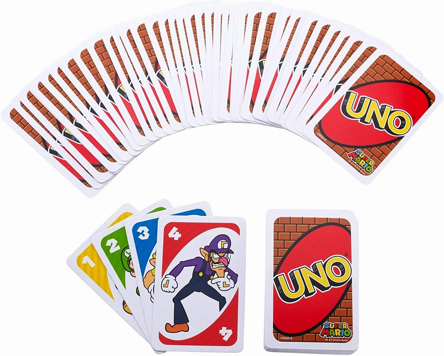 Babykids_Mattel_Toys Mattel Games DRD00 UNO Super Mario