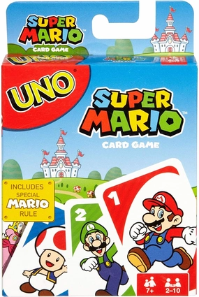 Babykids_Mattel_Toys Mattel Games DRD00 UNO Super Mario