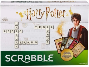Babykids_Mattel_Toys Mattel Games Scrabble Harry Potter Edition Family Game