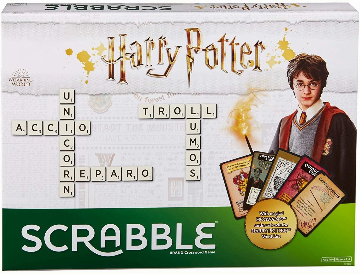 Babykids_Mattel_Toys Mattel Games Scrabble Harry Potter Edition Family Game