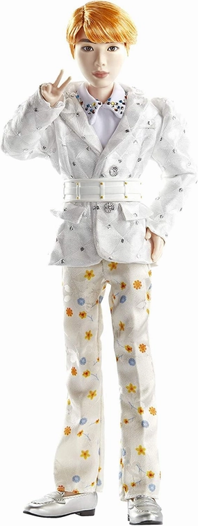 Babykids_Mattel_Toys Mattel GKC98 BTS Jin Prestige Doll, Multicolour