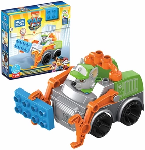 Babykids_Mattel_Toys Mattel Mega Bloks Paw Patrol The Movie Rockys City Recycling Truck Set