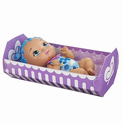 Babykids_Mattel_Toys Mattel My Garden Baby Colour Change Berry Hungry Baby Doll  Blueberry