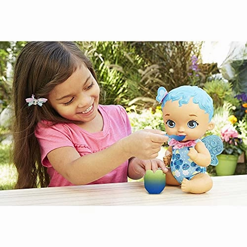 Babykids_Mattel_Toys Mattel My Garden Baby Colour Change Berry Hungry Baby Doll  Blueberry