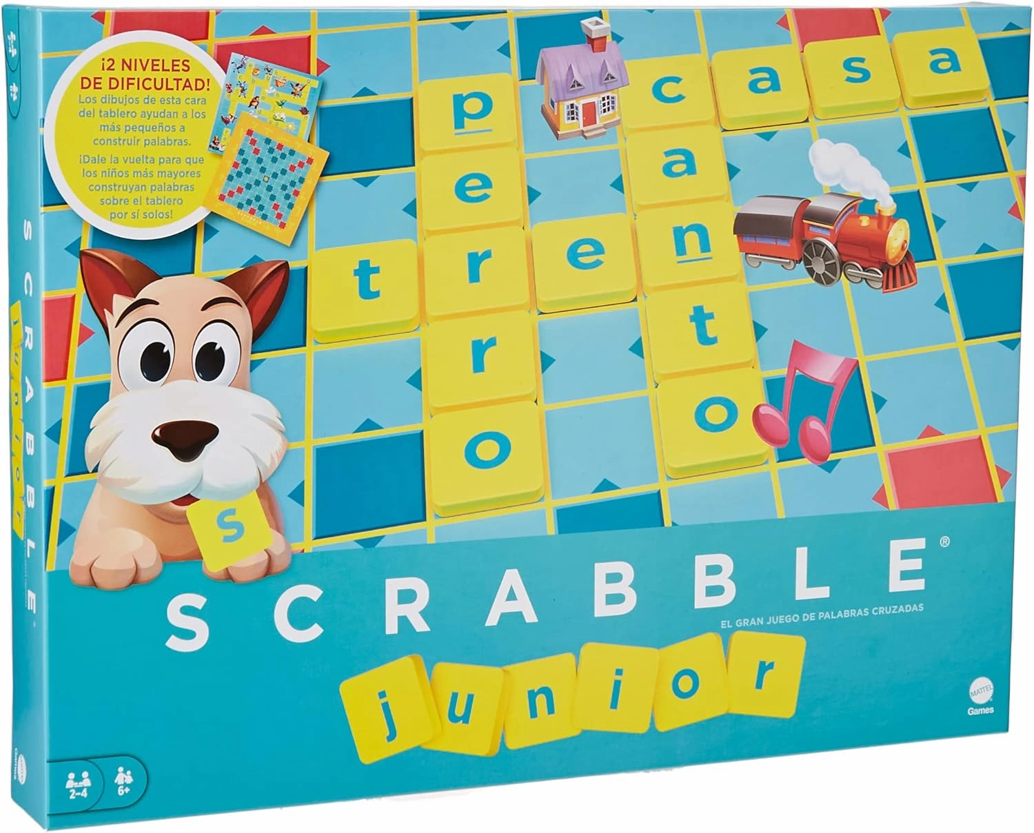 Babykids_Mattel_Toys Mattel Scrabble Junior Board Game (Y9669)