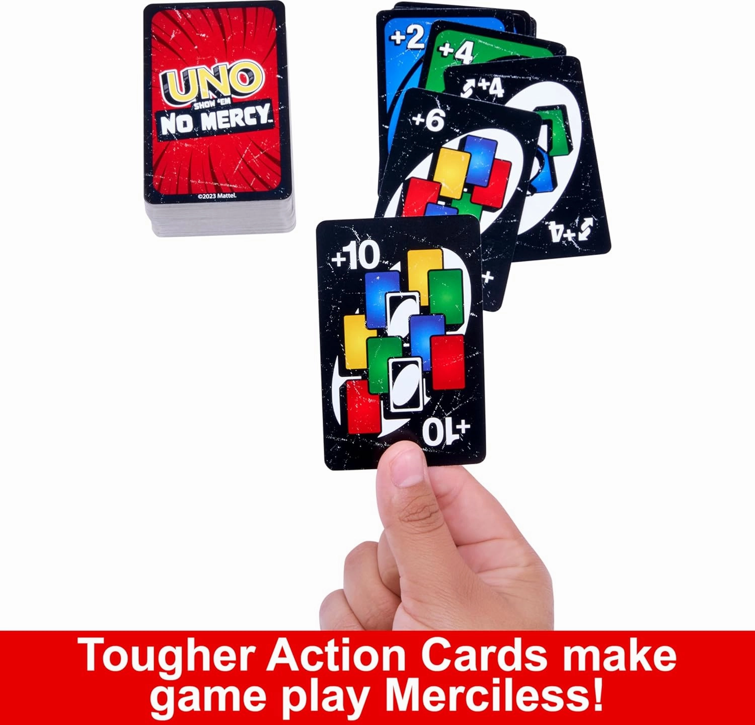 Babykids_Mattel_Toys Mattel UNO Show em No Mercy Card Game (HWV18)