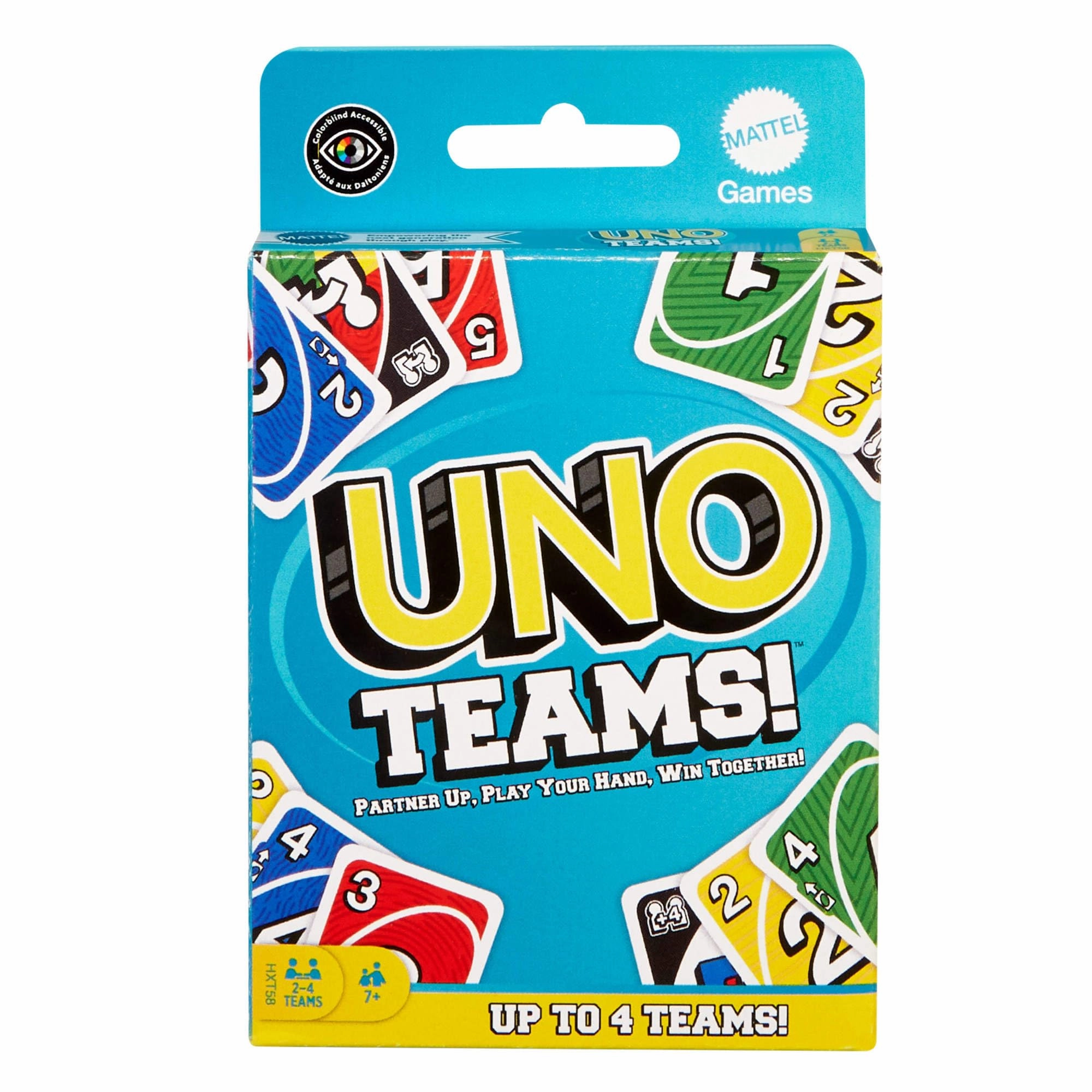 Babykids_Mattel_Toys Mattel UNO Teams Card Game (HXT58)
