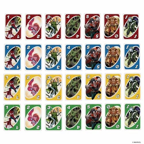Babykids_Mattel_Toys Mattel UNO The Amazing Spider-Man Card Game (HXY08)