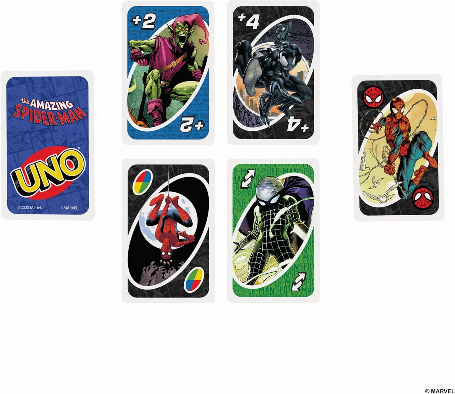 Babykids_Mattel_Toys Mattel UNO The Amazing Spider-Man Card Game (HXY08)