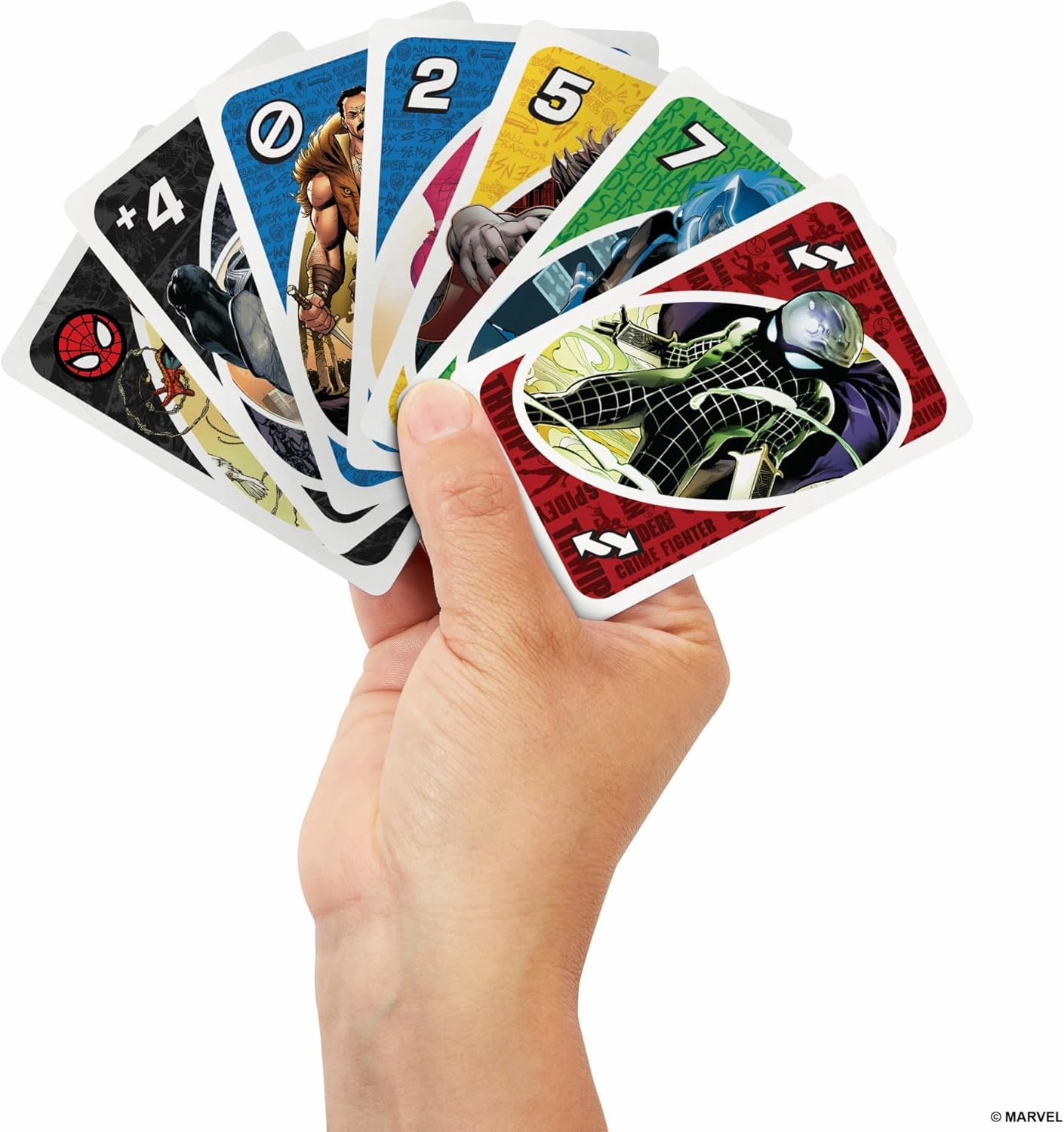 Babykids_Mattel_Toys Mattel UNO The Amazing Spider-Man Card Game (HXY08)