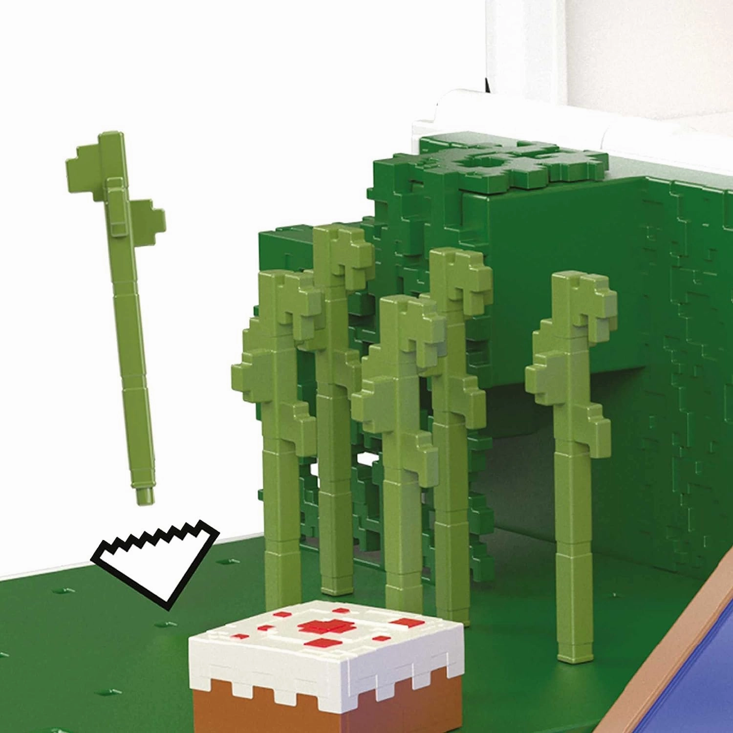 Babykids_Mattel_Toys ?Minecraft Toys Panda Playhouse Playset and Mob Head Mini Figure, Gift for Kids