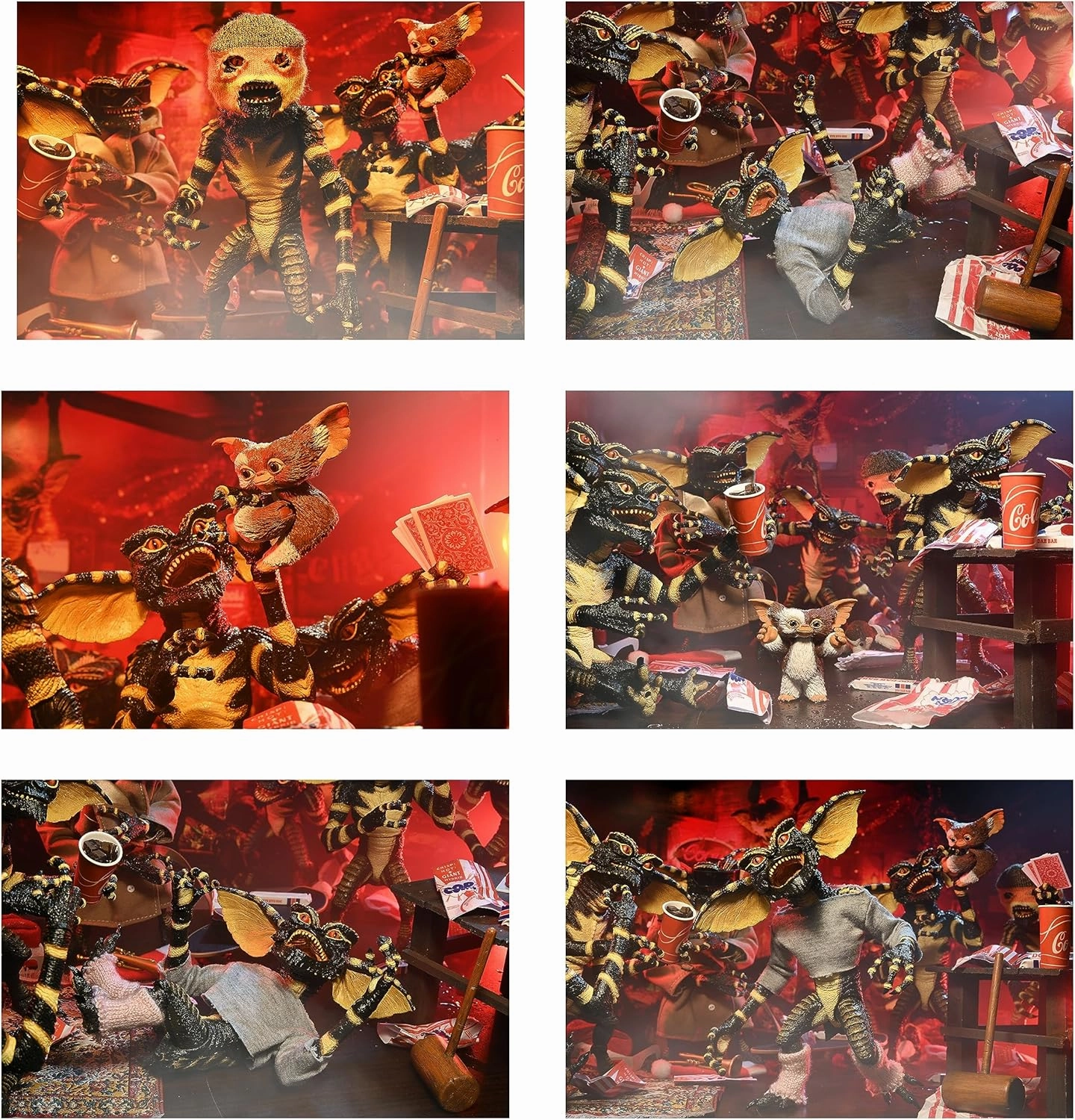 Babykids_Mattel_Toys NECA Gremlins 1984 Gremlin Figure Accessory Pack - Gremlins Collectible Accessories for Ages 24 Months and Up