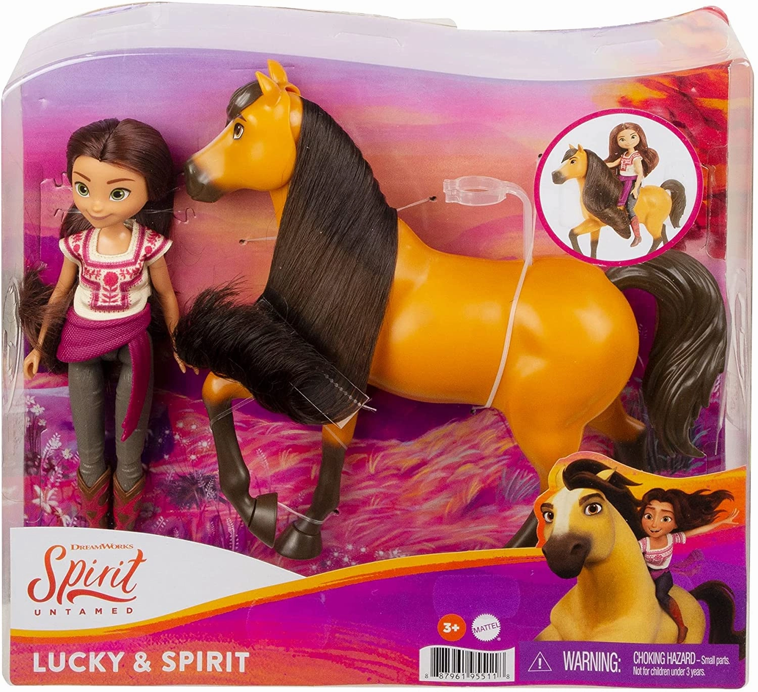 Babykids_Mattel_Toys Spirit Untamed Lucky & Spirit