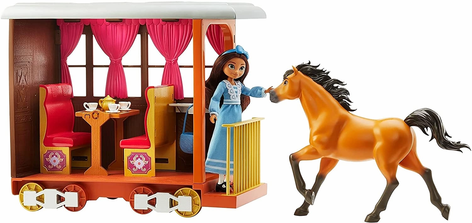 Babykids_Mattel_Toys Spirit Untamed Lucky's Train Home