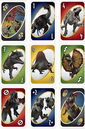 Babykids_Mattel_Toys UNO Jurassic World Dominion