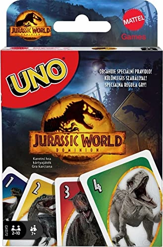 Babykids_Mattel_Toys UNO Jurassic World Dominion