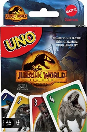 Babykids_Mattel_Toys UNO Jurassic World Dominion
