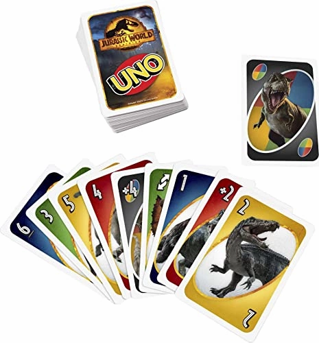 Babykids_Mattel_Toys UNO Jurassic World Dominion