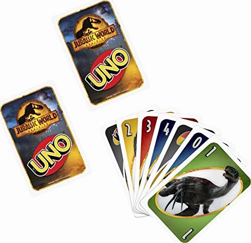 Babykids_Mattel_Toys UNO Jurassic World Dominion