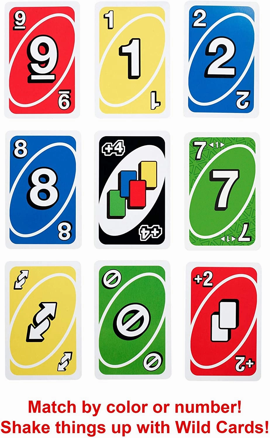 Babykids_Mattel_Toys UNO Showdown Quick Draw Family Card Game with 112 Cards & UNO Showdown Unit for Ages 7 Years Old & Up, Gift for Kid, Family or Adult Game Night