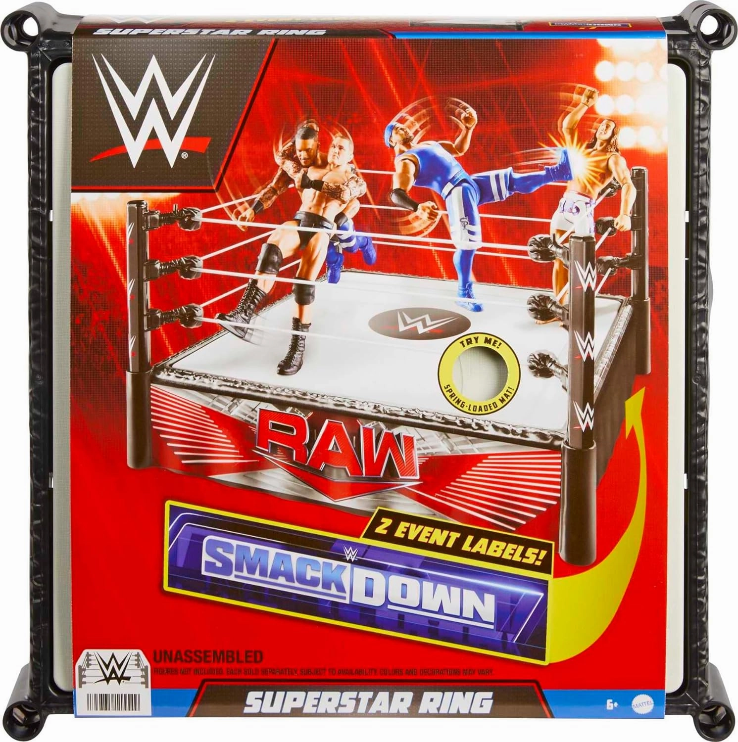 Babykids_Mattel_Toys WWE Superstar Ring